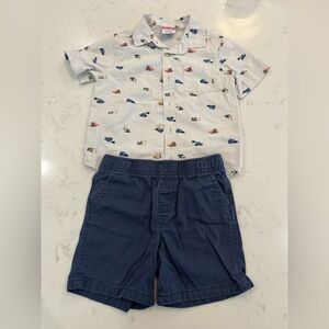 Wrangler Dark Blue Kids Shorts